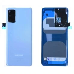 Vitre Arrière Adaptable Galaxy S20+ Bleu (G985F)