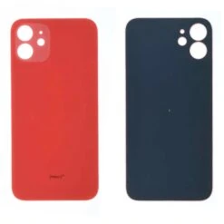 Vitre Arrière IPhone 12 Mini Rouge