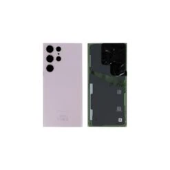 Vitre Arrière Original Samsung Galaxy S23 Ultra Lavande