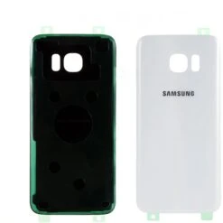 Vitre Arrière Samsung Galaxy S7 Edge G935F Officiel Blanc