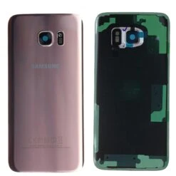 Vitre Arrière Samsung Galaxy S7 Edge G935F Officiel Rose