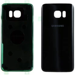 Vitre Arrière Samsung Galaxy S7 Edge G935F Officiel Noir