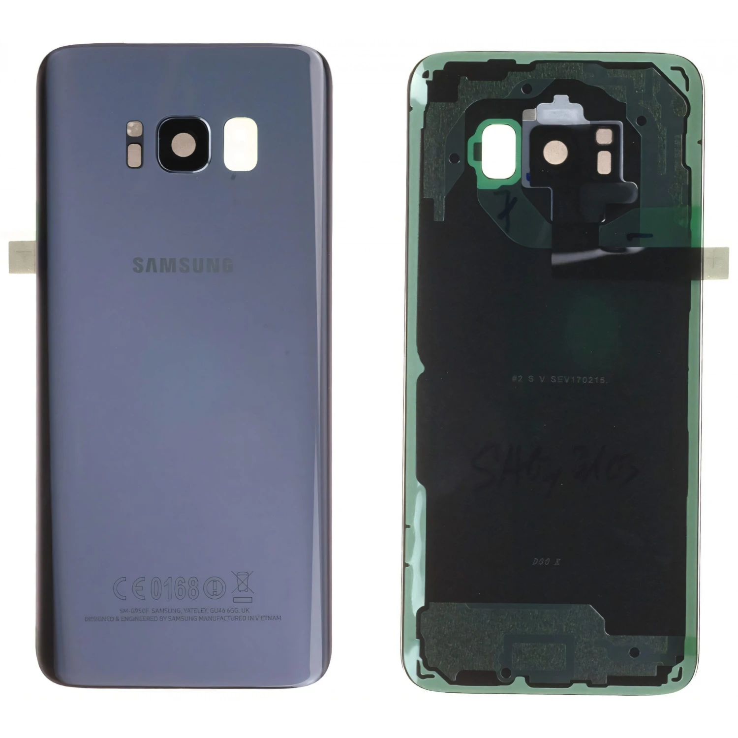 Vitre Arrière Samsung Galaxy S8 G950F Officiel Orchidee 3 Vitre Arrière Samsung Galaxy S8 G950F Officiel Orchidee